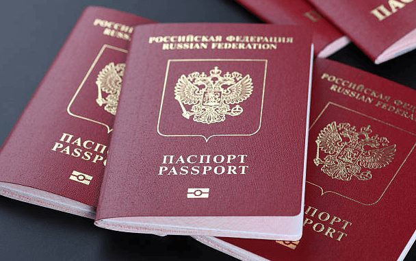 pasaporte ruso falso