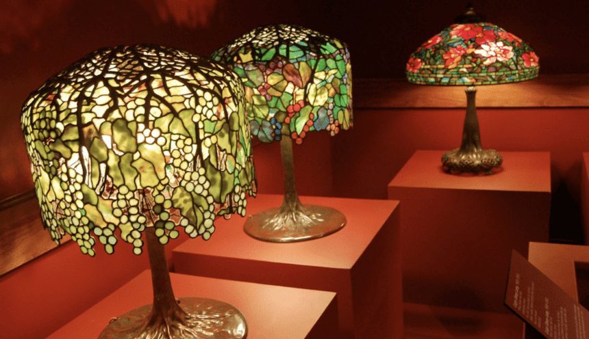 lámpara Tiffany es original
